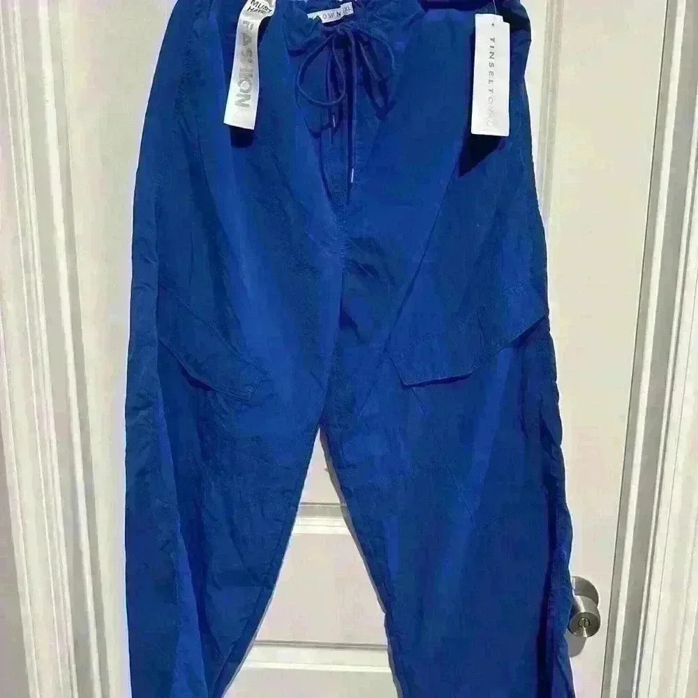 Tinseltown Royal Blue Plus Size Cargo Pants - XL -NWT